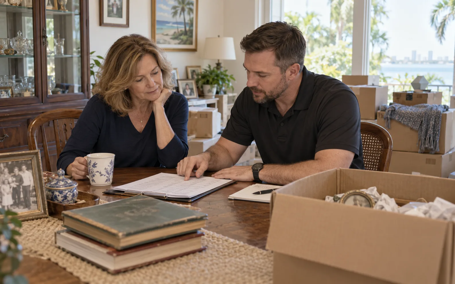 Illustrative image for estate cleanout inventory: what families should separate first